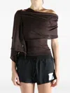 Paloma Wool Strappy Top In Brown