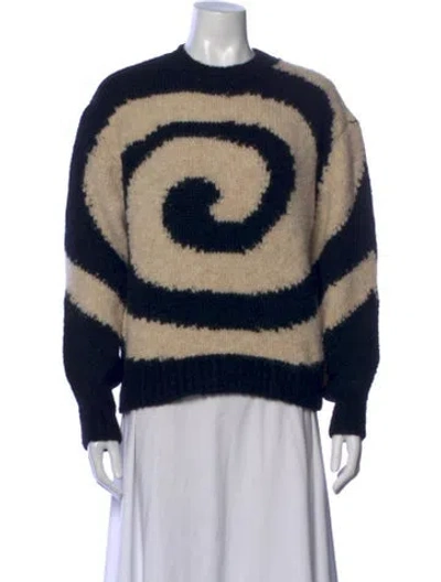 Pre-owned Paloma Wool Striped Crew Neck Sweater In Multicolor