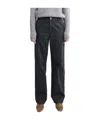Paloma Wool Striped Detail Casual Pants In Black