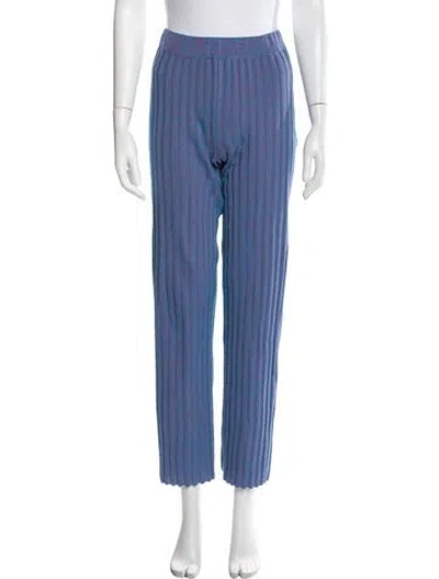 Pre-owned Paloma Wool Striped Straight Leg Pants In Multi