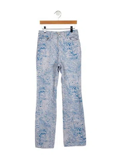 Pre-owned Paloma Wool Striped Straight Leg Pants In Multi