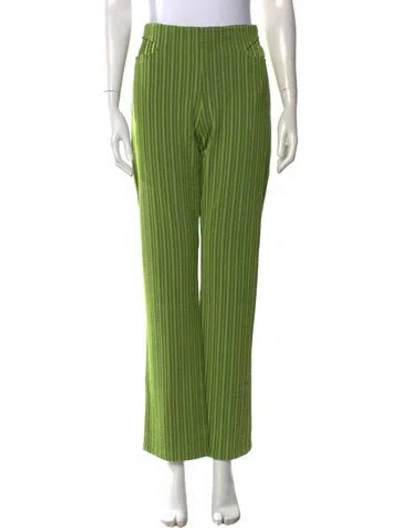 Pre-owned Paloma Wool Striped Wide Leg Pants W/ Tags In Green
