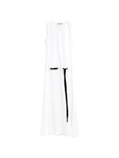 Paloma Wool Suni Eyelet-detail Sleeveless Dress In White