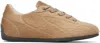 Paloma Wool Tan Miles Sneakers In Brown