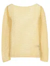 Paloma Wool Long-sleeved Sweater In Yellow