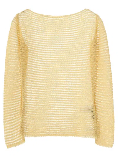 Paloma Wool Taxi Top Woman Yellow In Cotton