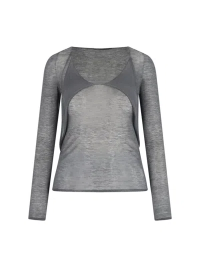 Paloma Wool Tencel Top Clyo In Gray