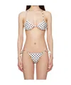 Paloma Wool Gray Leiti Bikini Top In White
