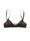 Paloma Wool Esco Triangle-cup Adjustable-strap Top In Black