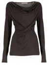 Paloma Wool Junco Long-sleeve Top In Brown