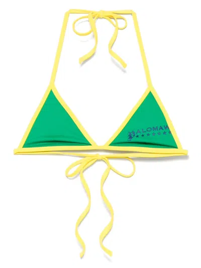 PALOMA WOOL TRIANGLE-CUP BIKINI TOP