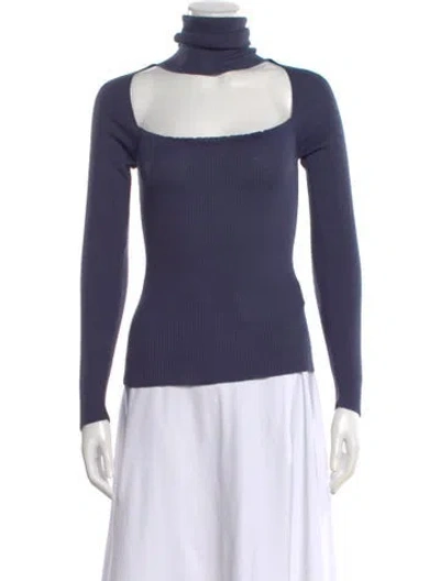 Pre-owned Paloma Wool Turtleneck Sweater In Blue
