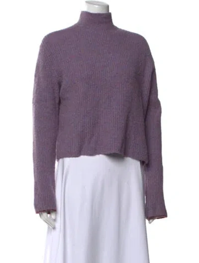 Pre-owned Paloma Wool Turtleneck Sweater In Purple