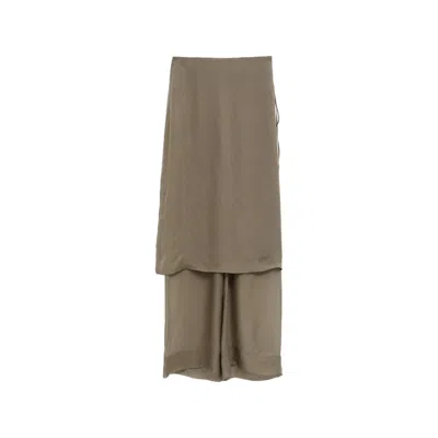Paloma Wool No 2481 Tie Skirt-trousers In Brown