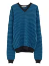 Paloma Wool V-neck Sweater In Blue