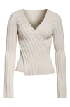 Paloma Wool Valeria Reversible Merino Wool Sweater In Neutral