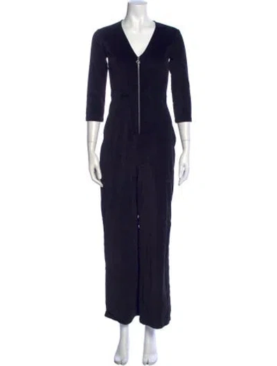 Pre-owned Paloma Wool V-neck Jumpsuit In Blue