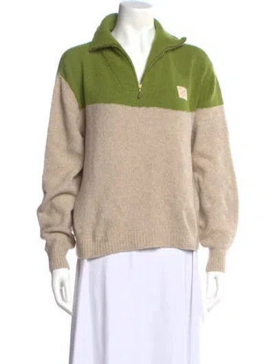 Pre-owned Paloma Wool V-neck Sweater In Neutral