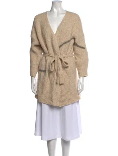 Pre-owned Paloma Wool V-neck Sweater In Neutrals