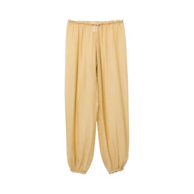 Pre-owned Paloma Wool Weza Pants 'ecru' | Cream | Women's Size M In White