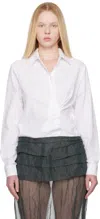Paloma Wool White Donald Shirt In Multi