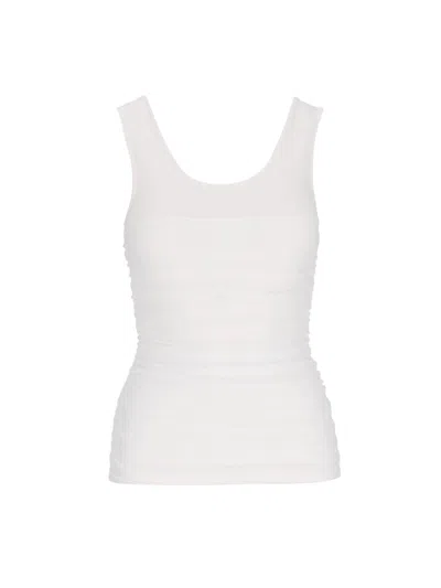 Paloma Wool White Vichyl Tank Top