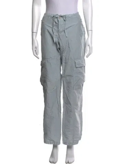 Pre-owned Paloma Wool Wide Leg Pants In Blue/grey