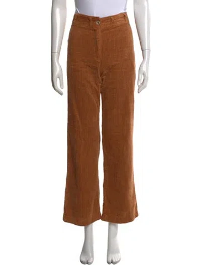 Pre-owned Paloma Wool Wide Leg Pants In Brown