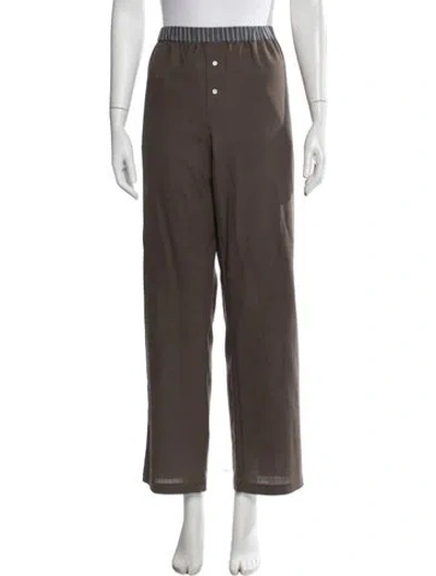 Pre-owned Paloma Wool Wide Leg Pants In Brown