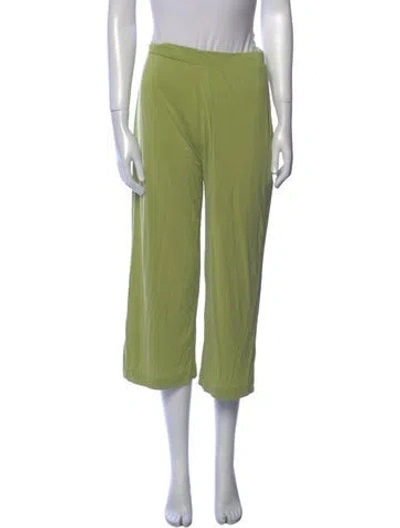 Pre-owned Paloma Wool Wide Leg Pants In Green