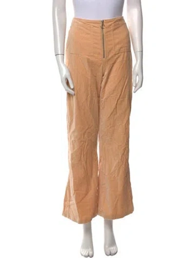 Pre-owned Paloma Wool Wide Leg Pants In Yellow
