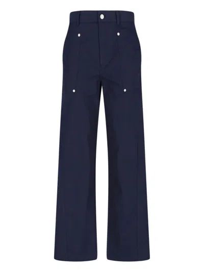 Paloma Wool Women's 100% Cotton Trousers In Blue
