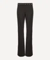 Paloma Wool Brown Dain Snaps Trousers In Black