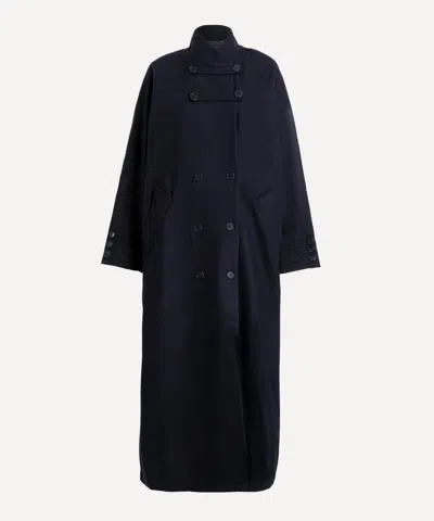 Paloma Wool Women's Debo Oversized Trench Coat In Blue