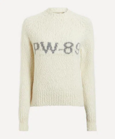 Paloma Wool Women's Ecru Solo Raglan Sleeve Jumper