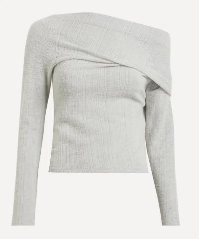 Paloma Wool Women's Gabi Asymmetric Long-sleeve Top