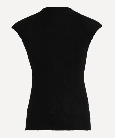 Paloma Wool Women's Guidi Short-sleeve Top In Black