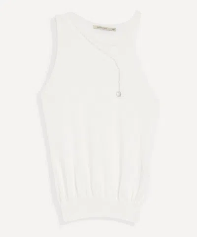 Paloma Wool Women's Lani Sleeveless Knit Top In Off-white