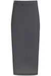 PALOMA WOOL PALOMA WOOL WOMEN'S MIDI SKIRT WITH ZIPPER