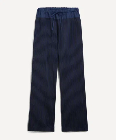 Paloma Wool Women's Olga Loose Linen Striped Drawstring Trousers