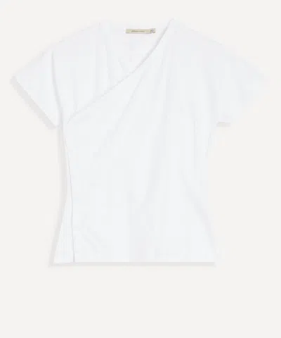 Paloma Wool Women's Olimpia Crossed Raglan Top In White