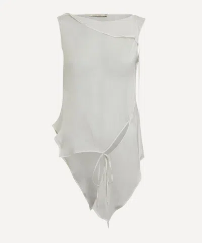 Paloma Wool Women's Sato Asymmetric Silk Top