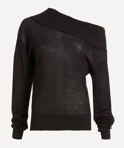 Paloma Wool Women's Sota Hemp Knit Jumper In Black