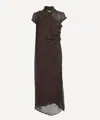 Paloma Wool Abito Midi Sully In Brown
