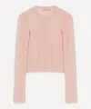 Paloma Wool Women's Tantal Brushed Knit Cardigan In Pink