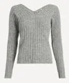 Paloma Wool Women's Vita V-neck Jumper In Gray