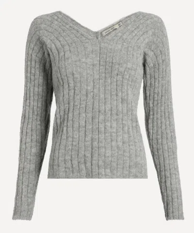 Paloma Wool Women's Vita V-neck Jumper In Gray