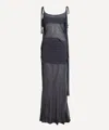 Paloma Wool Zanic Paneled Sheer Maxi Dress In Black