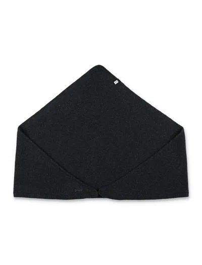 Paloma Wool Wool Blend Triangle Scarf In Grigio