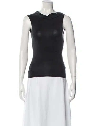 Pre-owned Paloma Wool Wool Cowl Neck Top In Gray